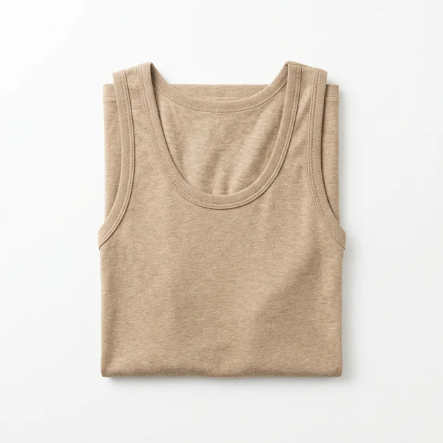 Organic Colored Cotton Men's Vest