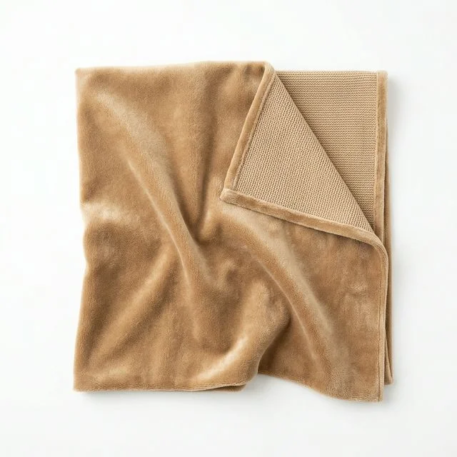 Organic Colored Cotton Knitted Velour